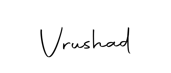 Use a signature maker to create a handwritten signature online. With this signature software, you can design (Autography-DOLnW) your own signature for name Vrushad. Vrushad signature style 10 images and pictures png