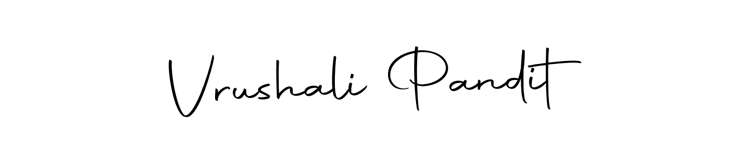 It looks lik you need a new signature style for name Vrushali Pandit. Design unique handwritten (Autography-DOLnW) signature with our free signature maker in just a few clicks. Vrushali Pandit signature style 10 images and pictures png