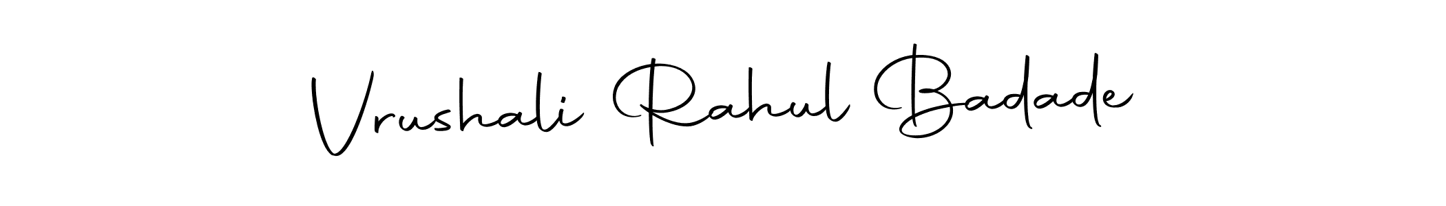 See photos of Vrushali Rahul Badade official signature by Spectra . Check more albums & portfolios. Read reviews & check more about Autography-DOLnW font. Vrushali Rahul Badade signature style 10 images and pictures png