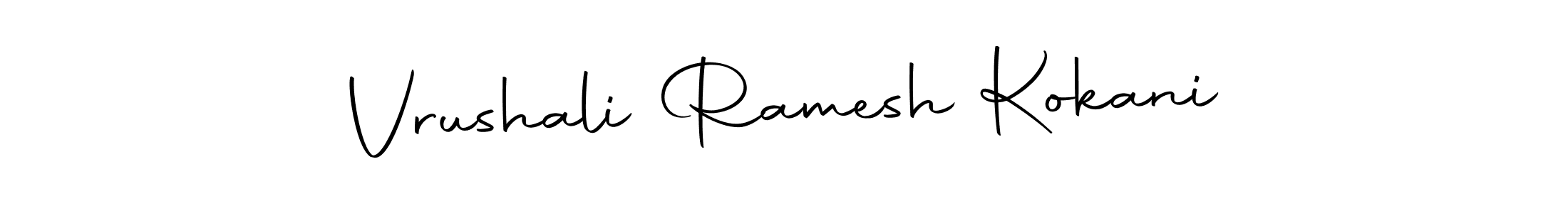 Design your own signature with our free online signature maker. With this signature software, you can create a handwritten (Autography-DOLnW) signature for name Vrushali Ramesh Kokani. Vrushali Ramesh Kokani signature style 10 images and pictures png