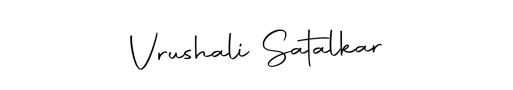 How to make Vrushali Satalkar signature? Autography-DOLnW is a professional autograph style. Create handwritten signature for Vrushali Satalkar name. Vrushali Satalkar signature style 10 images and pictures png