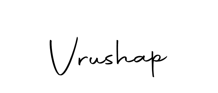 Similarly Autography-DOLnW is the best handwritten signature design. Signature creator online .You can use it as an online autograph creator for name Vrushap. Vrushap signature style 10 images and pictures png