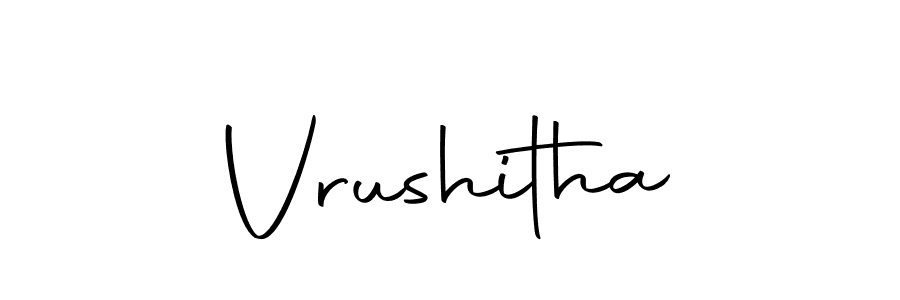 You can use this online signature creator to create a handwritten signature for the name Vrushitha. This is the best online autograph maker. Vrushitha signature style 10 images and pictures png