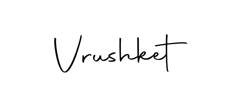 Make a beautiful signature design for name Vrushket. Use this online signature maker to create a handwritten signature for free. Vrushket signature style 10 images and pictures png