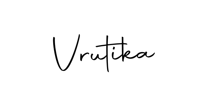 The best way (Autography-DOLnW) to make a short signature is to pick only two or three words in your name. The name Vrutika include a total of six letters. For converting this name. Vrutika signature style 10 images and pictures png