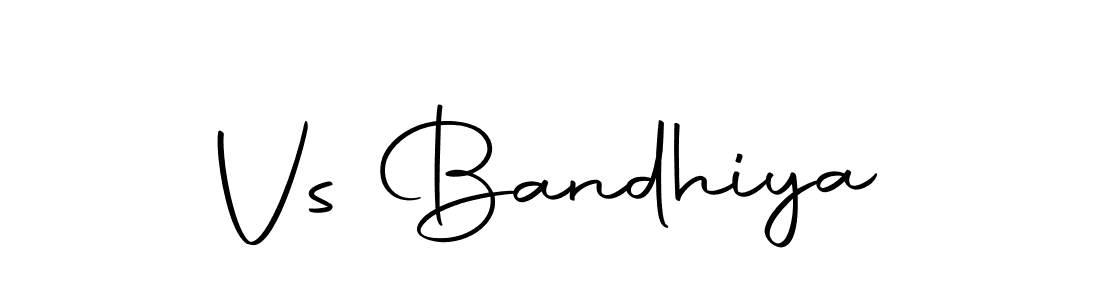 Also we have Vs Bandhiya name is the best signature style. Create professional handwritten signature collection using Autography-DOLnW autograph style. Vs Bandhiya signature style 10 images and pictures png