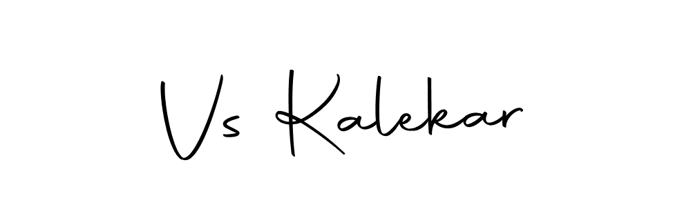 Make a beautiful signature design for name Vs Kalekar. Use this online signature maker to create a handwritten signature for free. Vs Kalekar signature style 10 images and pictures png