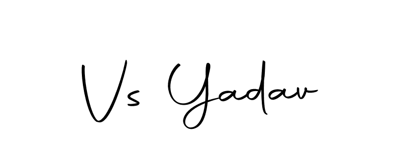 How to make Vs Yadav signature? Autography-DOLnW is a professional autograph style. Create handwritten signature for Vs Yadav name. Vs Yadav signature style 10 images and pictures png