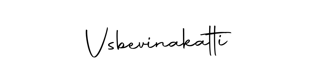 How to make Vsbevinakatti signature? Autography-DOLnW is a professional autograph style. Create handwritten signature for Vsbevinakatti name. Vsbevinakatti signature style 10 images and pictures png