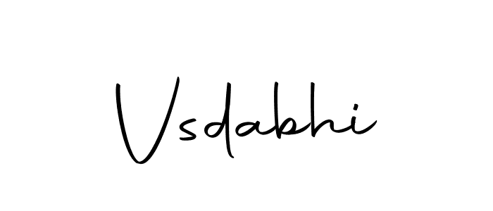 How to Draw Vsdabhi signature style? Autography-DOLnW is a latest design signature styles for name Vsdabhi. Vsdabhi signature style 10 images and pictures png