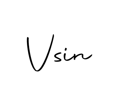 Use a signature maker to create a handwritten signature online. With this signature software, you can design (Autography-DOLnW) your own signature for name Vsin. Vsin signature style 10 images and pictures png