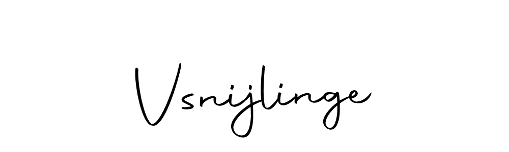 Make a beautiful signature design for name Vsnijlinge. Use this online signature maker to create a handwritten signature for free. Vsnijlinge signature style 10 images and pictures png