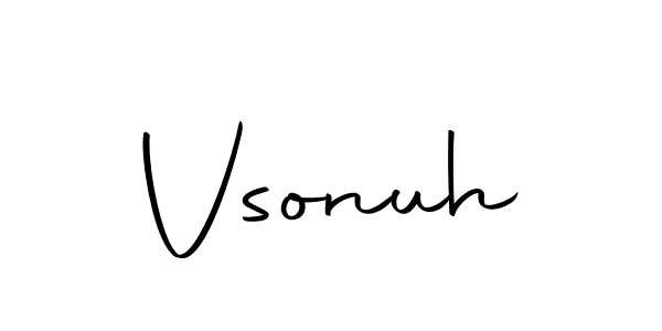 How to make Vsonuh signature? Autography-DOLnW is a professional autograph style. Create handwritten signature for Vsonuh name. Vsonuh signature style 10 images and pictures png