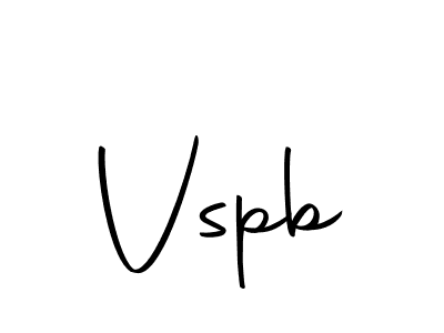 How to make Vspb signature? Autography-DOLnW is a professional autograph style. Create handwritten signature for Vspb name. Vspb signature style 10 images and pictures png