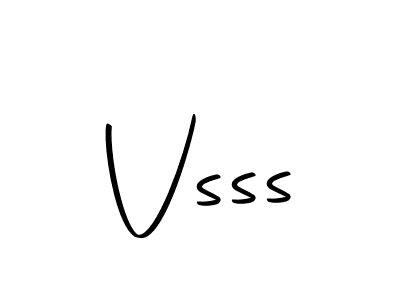 Design your own signature with our free online signature maker. With this signature software, you can create a handwritten (Autography-DOLnW) signature for name Vsss. Vsss signature style 10 images and pictures png