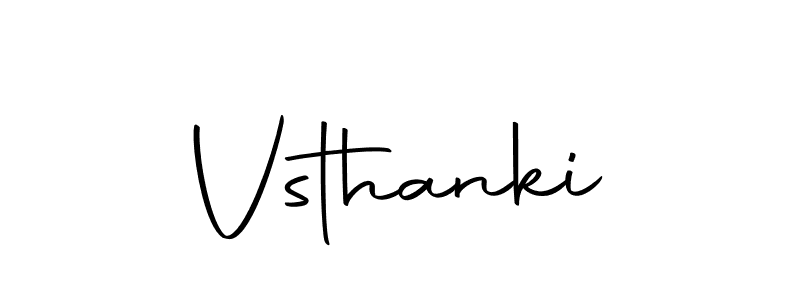 You should practise on your own different ways (Autography-DOLnW) to write your name (Vsthanki) in signature. don't let someone else do it for you. Vsthanki signature style 10 images and pictures png