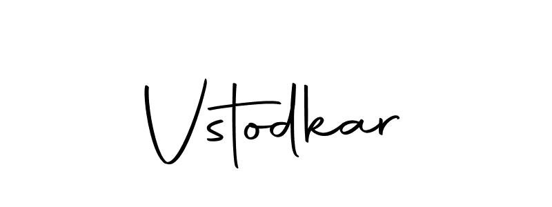 You should practise on your own different ways (Autography-DOLnW) to write your name (Vstodkar) in signature. don't let someone else do it for you. Vstodkar signature style 10 images and pictures png