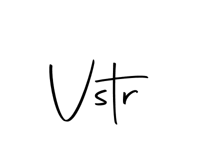 Design your own signature with our free online signature maker. With this signature software, you can create a handwritten (Autography-DOLnW) signature for name Vstr. Vstr signature style 10 images and pictures png