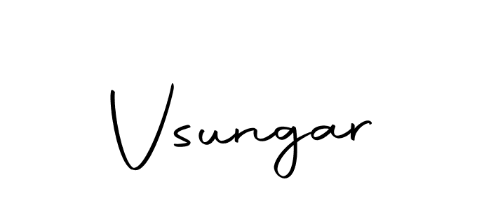 Vsungar stylish signature style. Best Handwritten Sign (Autography-DOLnW) for my name. Handwritten Signature Collection Ideas for my name Vsungar. Vsungar signature style 10 images and pictures png