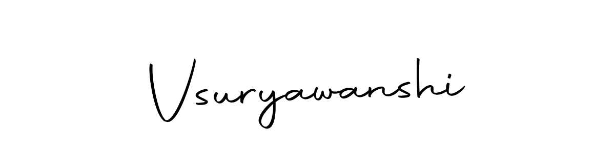 Make a beautiful signature design for name Vsuryawanshi. Use this online signature maker to create a handwritten signature for free. Vsuryawanshi signature style 10 images and pictures png