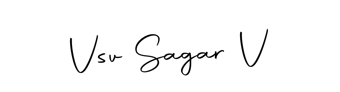 Make a beautiful signature design for name Vsv Sagar V. With this signature (Autography-DOLnW) style, you can create a handwritten signature for free. Vsv Sagar V signature style 10 images and pictures png