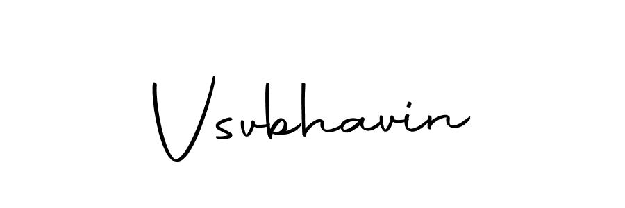 Vsvbhavin stylish signature style. Best Handwritten Sign (Autography-DOLnW) for my name. Handwritten Signature Collection Ideas for my name Vsvbhavin. Vsvbhavin signature style 10 images and pictures png