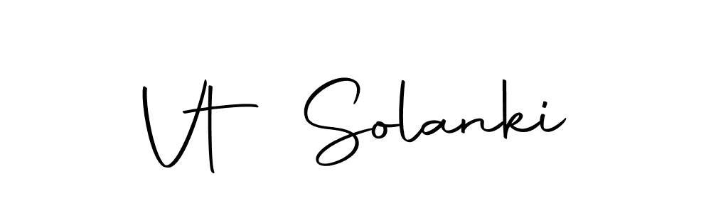 Also we have Vt Solanki name is the best signature style. Create professional handwritten signature collection using Autography-DOLnW autograph style. Vt Solanki signature style 10 images and pictures png