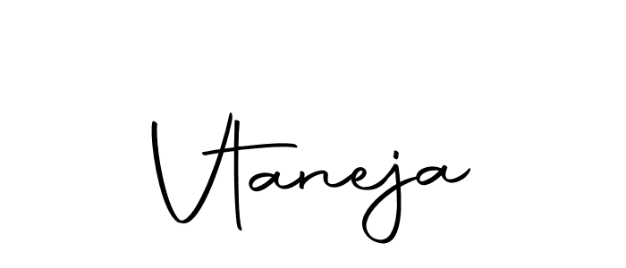 Similarly Autography-DOLnW is the best handwritten signature design. Signature creator online .You can use it as an online autograph creator for name Vtaneja. Vtaneja signature style 10 images and pictures png