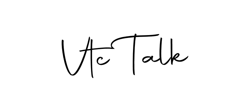 Also You can easily find your signature by using the search form. We will create Vtc Talk name handwritten signature images for you free of cost using Autography-DOLnW sign style. Vtc Talk signature style 10 images and pictures png