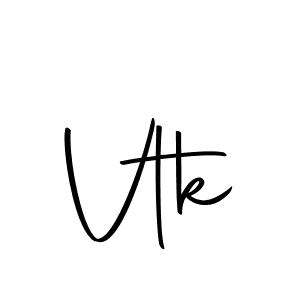 Similarly Autography-DOLnW is the best handwritten signature design. Signature creator online .You can use it as an online autograph creator for name Vtk. Vtk signature style 10 images and pictures png