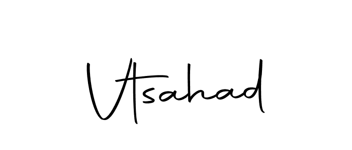 How to make Vtsahad name signature. Use Autography-DOLnW style for creating short signs online. This is the latest handwritten sign. Vtsahad signature style 10 images and pictures png