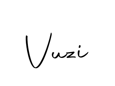 Design your own signature with our free online signature maker. With this signature software, you can create a handwritten (Autography-DOLnW) signature for name Vuzi. Vuzi signature style 10 images and pictures png