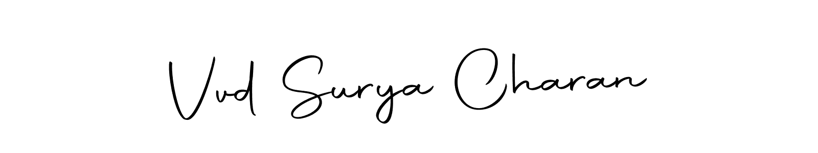 Also we have Vvd Surya Charan name is the best signature style. Create professional handwritten signature collection using Autography-DOLnW autograph style. Vvd Surya Charan signature style 10 images and pictures png