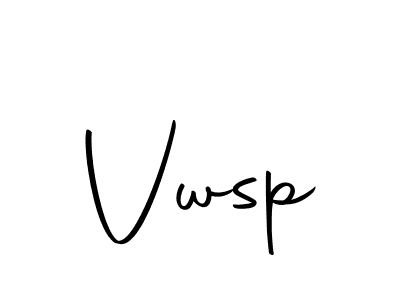 Create a beautiful signature design for name Vwsp. With this signature (Autography-DOLnW) fonts, you can make a handwritten signature for free. Vwsp signature style 10 images and pictures png