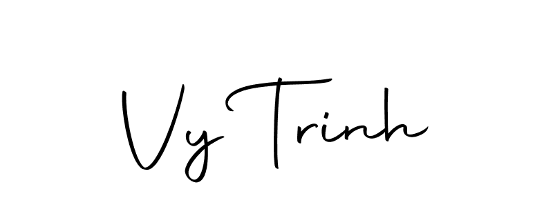 You should practise on your own different ways (Autography-DOLnW) to write your name (Vy Trinh) in signature. don't let someone else do it for you. Vy Trinh signature style 10 images and pictures png