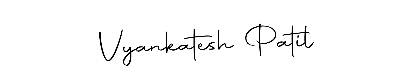 Vyankatesh Patil stylish signature style. Best Handwritten Sign (Autography-DOLnW) for my name. Handwritten Signature Collection Ideas for my name Vyankatesh Patil. Vyankatesh Patil signature style 10 images and pictures png