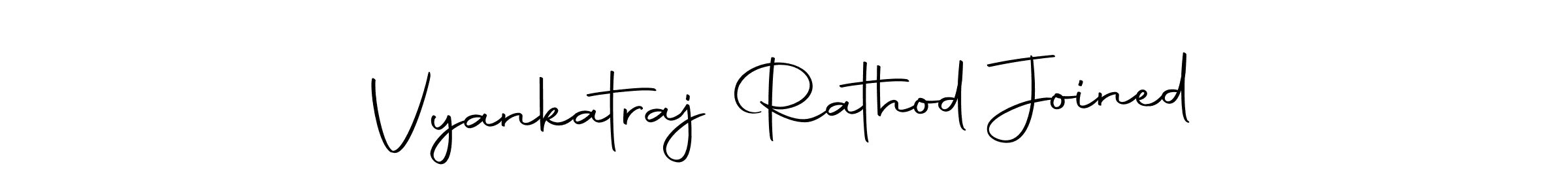 You can use this online signature creator to create a handwritten signature for the name Vyankatraj Rathod Joined. This is the best online autograph maker. Vyankatraj Rathod Joined signature style 10 images and pictures png