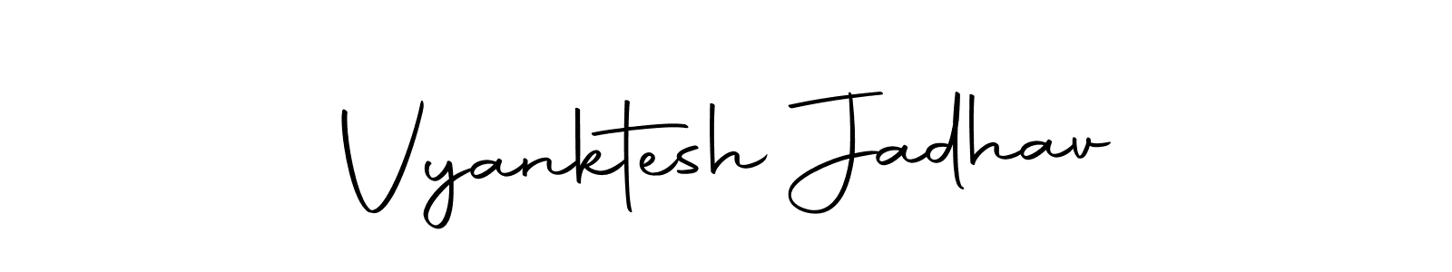 How to make Vyanktesh Jadhav signature? Autography-DOLnW is a professional autograph style. Create handwritten signature for Vyanktesh Jadhav name. Vyanktesh Jadhav signature style 10 images and pictures png