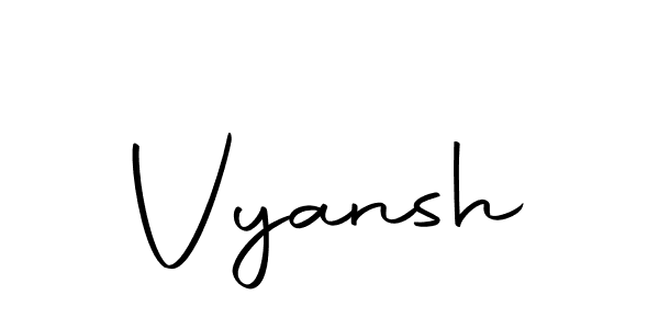 Make a short Vyansh signature style. Manage your documents anywhere anytime using Autography-DOLnW. Create and add eSignatures, submit forms, share and send files easily. Vyansh signature style 10 images and pictures png