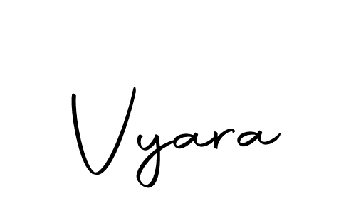 How to make Vyara signature? Autography-DOLnW is a professional autograph style. Create handwritten signature for Vyara name. Vyara signature style 10 images and pictures png