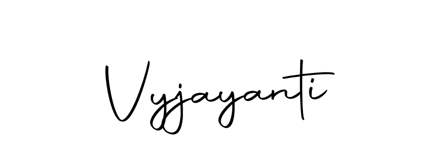 Make a beautiful signature design for name Vyjayanti. With this signature (Autography-DOLnW) style, you can create a handwritten signature for free. Vyjayanti signature style 10 images and pictures png