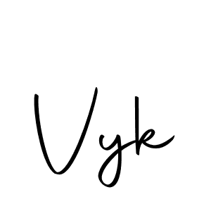 This is the best signature style for the Vyk name. Also you like these signature font (Autography-DOLnW). Mix name signature. Vyk signature style 10 images and pictures png