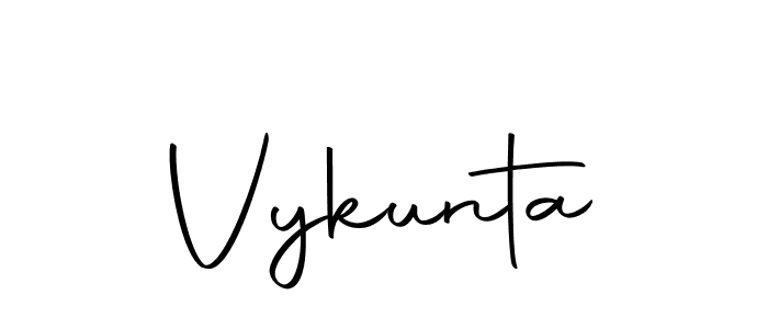 How to make Vykunta name signature. Use Autography-DOLnW style for creating short signs online. This is the latest handwritten sign. Vykunta signature style 10 images and pictures png