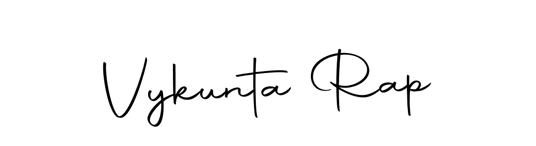 Vykunta Rap stylish signature style. Best Handwritten Sign (Autography-DOLnW) for my name. Handwritten Signature Collection Ideas for my name Vykunta Rap. Vykunta Rap signature style 10 images and pictures png