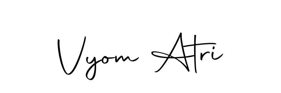 How to Draw Vyom Atri signature style? Autography-DOLnW is a latest design signature styles for name Vyom Atri. Vyom Atri signature style 10 images and pictures png