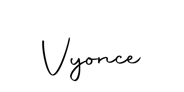 Here are the top 10 professional signature styles for the name Vyonce. These are the best autograph styles you can use for your name. Vyonce signature style 10 images and pictures png