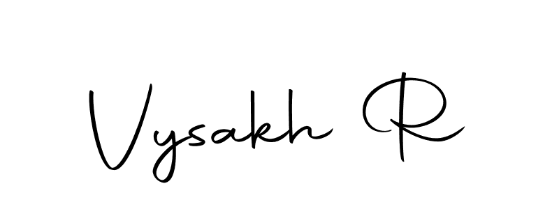 Similarly Autography-DOLnW is the best handwritten signature design. Signature creator online .You can use it as an online autograph creator for name Vysakh R. Vysakh R signature style 10 images and pictures png