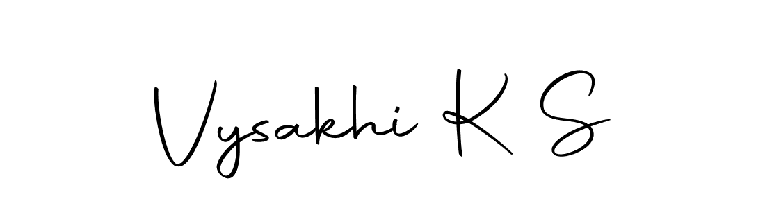 You can use this online signature creator to create a handwritten signature for the name Vysakhi K S. This is the best online autograph maker. Vysakhi K S signature style 10 images and pictures png
