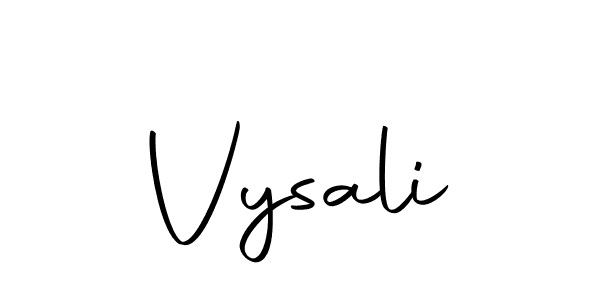 Vysali stylish signature style. Best Handwritten Sign (Autography-DOLnW) for my name. Handwritten Signature Collection Ideas for my name Vysali. Vysali signature style 10 images and pictures png
