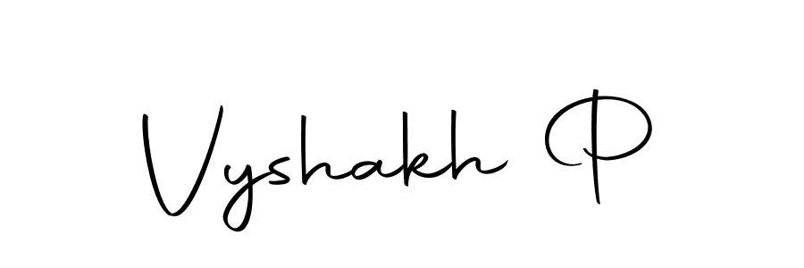 How to make Vyshakh P signature? Autography-DOLnW is a professional autograph style. Create handwritten signature for Vyshakh P name. Vyshakh P signature style 10 images and pictures png